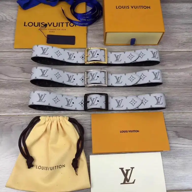 LV Belt 40mmX100-120cm 7D07